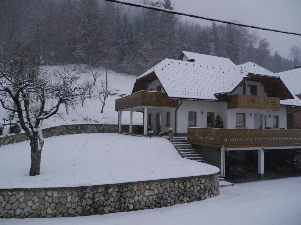 Apartment Brumec v zimě