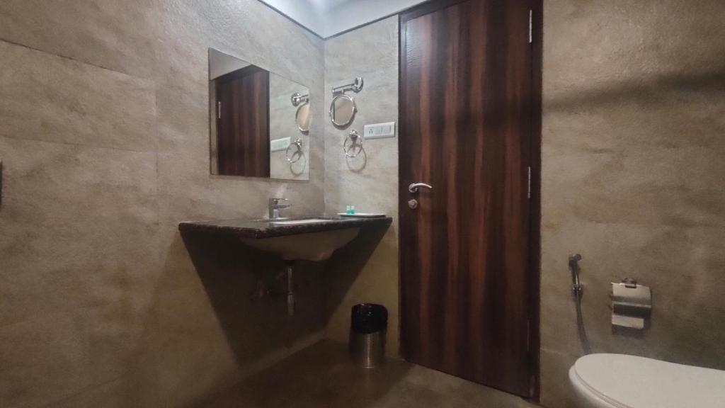 Koupelna v ubytování Hotel Sach Regency