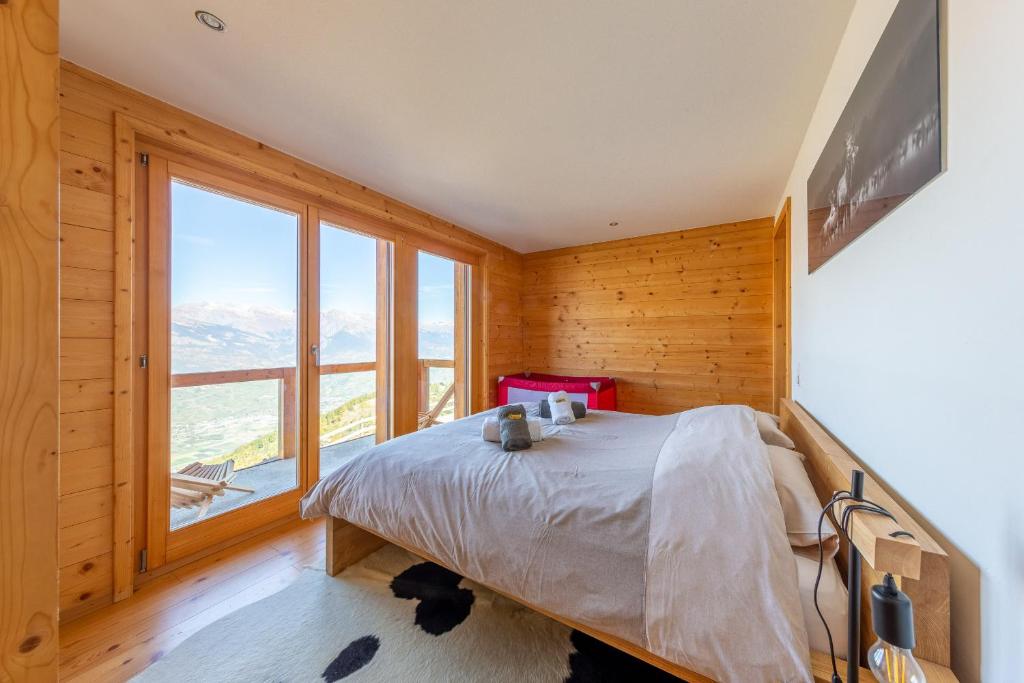 Ciel Etoilé - Magnifique Chalet, 14 personnes - vue incroyable - Resim 17