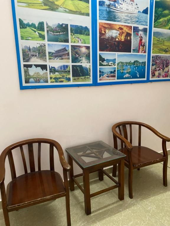 Posezení v ubytování Hoàng Kiên Hotel