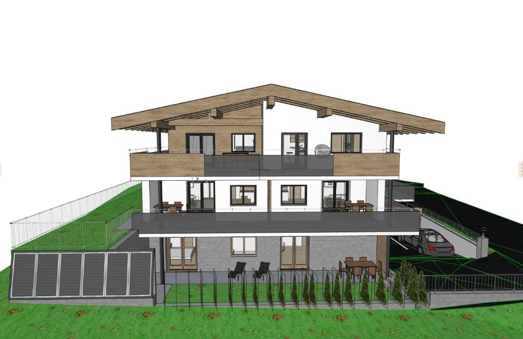 Budova, kde se apartmán nachází