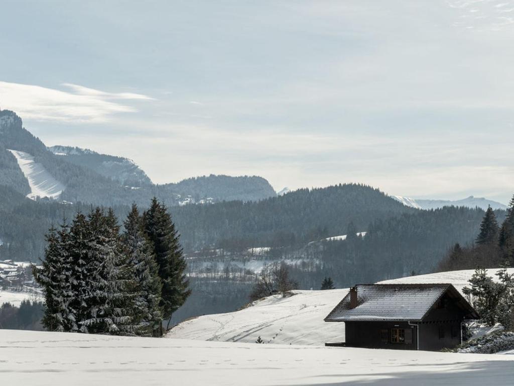 Zdjęcie z galerii obiektu Appartement Duplex Charmant 5 Pers, au Centre-Village Près des Pistes et Commerces - FR-1-572-260 w mieście Arâches-la-Frasse