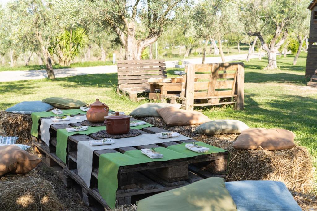 Zahrada ubytování Agriturismo Costantino
