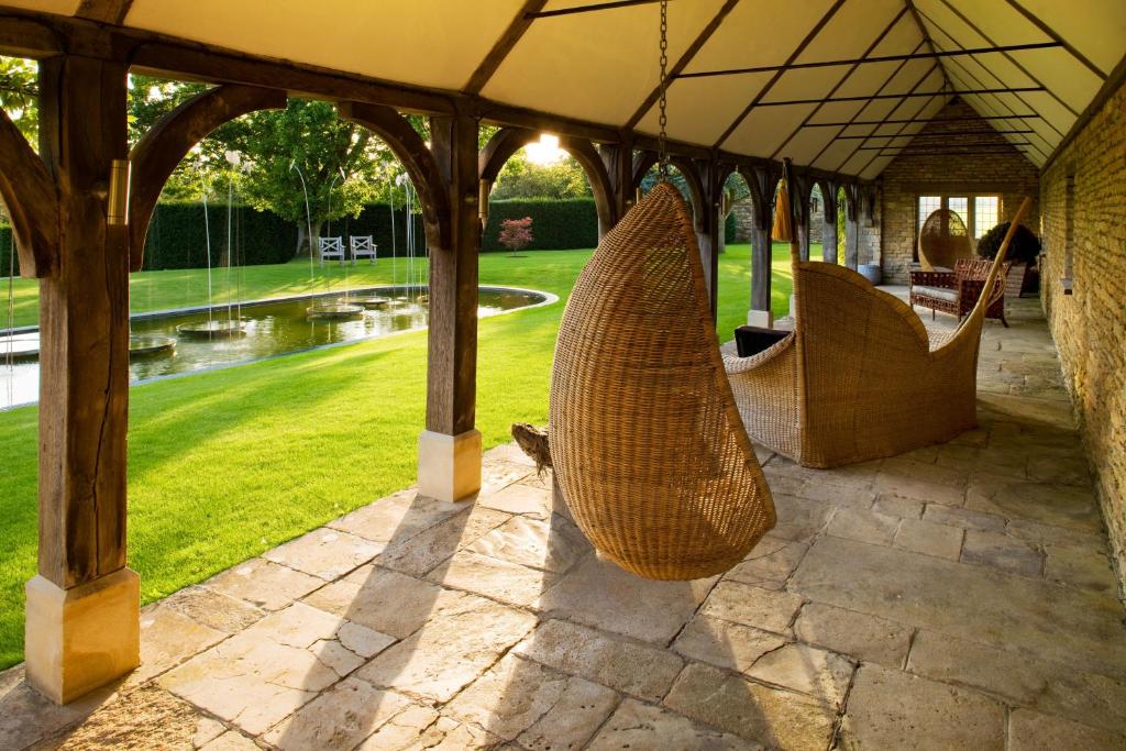 Zahrada ubytování Whatley Manor