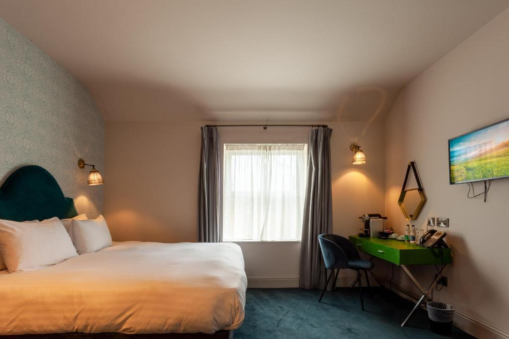 Ένα ή περισσότερα κρεβάτια σε δωμάτιο στο House Bedrooms Dublin