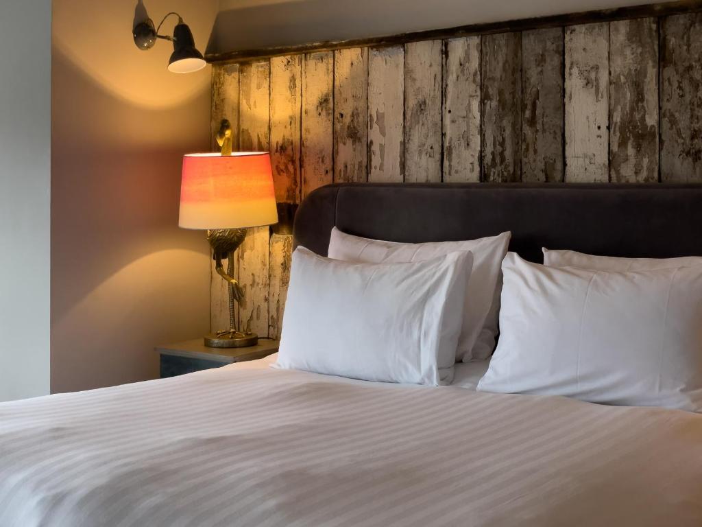 Ένα ή περισσότερα κρεβάτια σε δωμάτιο στο House Bedrooms Dublin