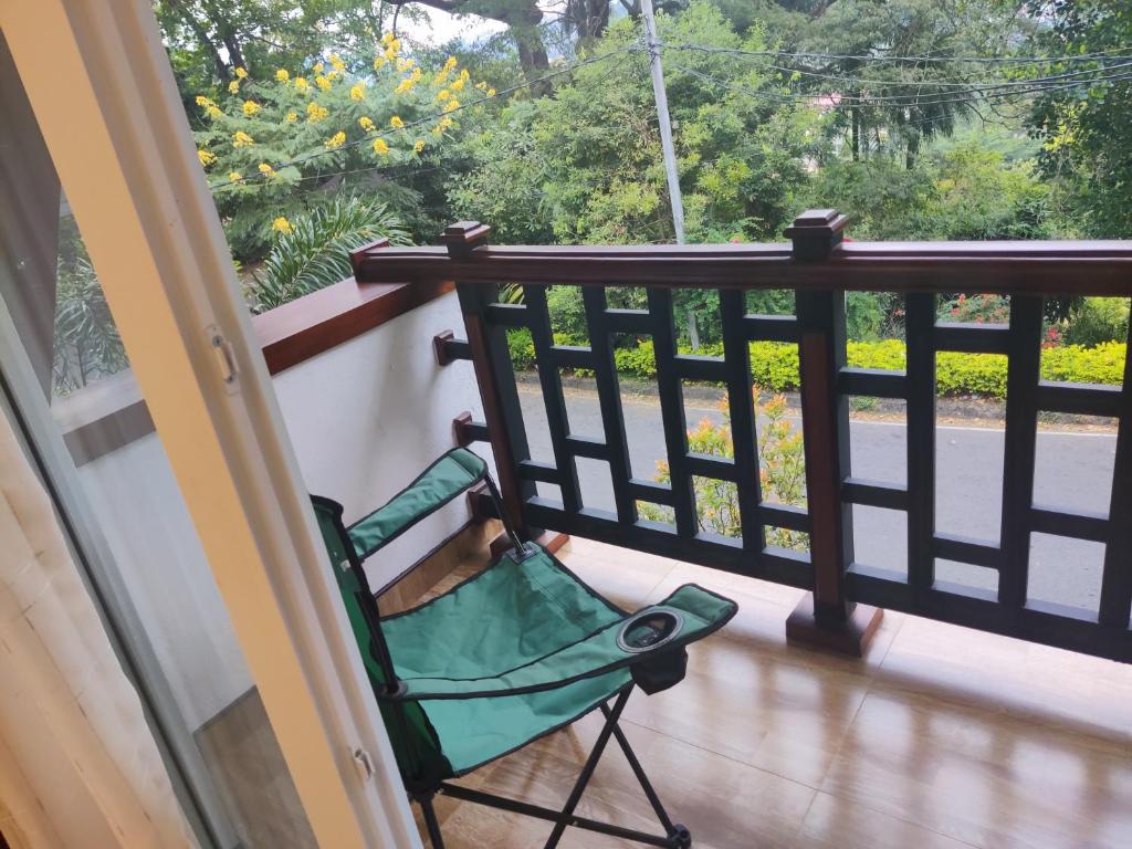 Balkón nebo terasa v ubytování Y&Y Residence