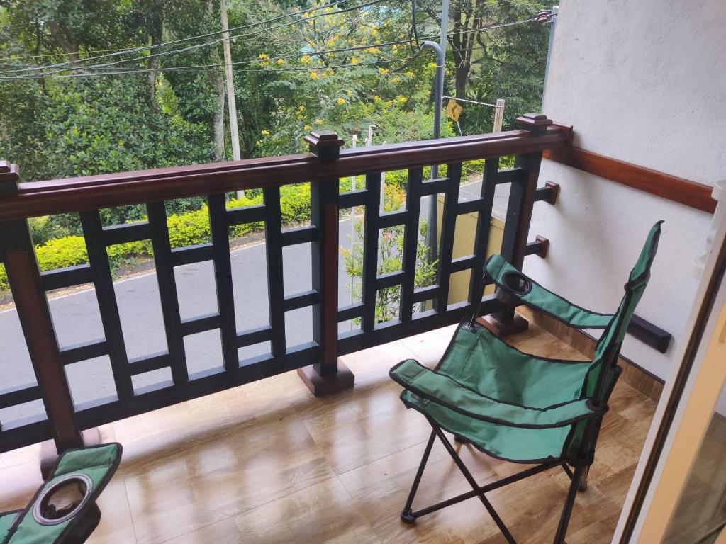 Balkón nebo terasa v ubytování Y&Y Residence