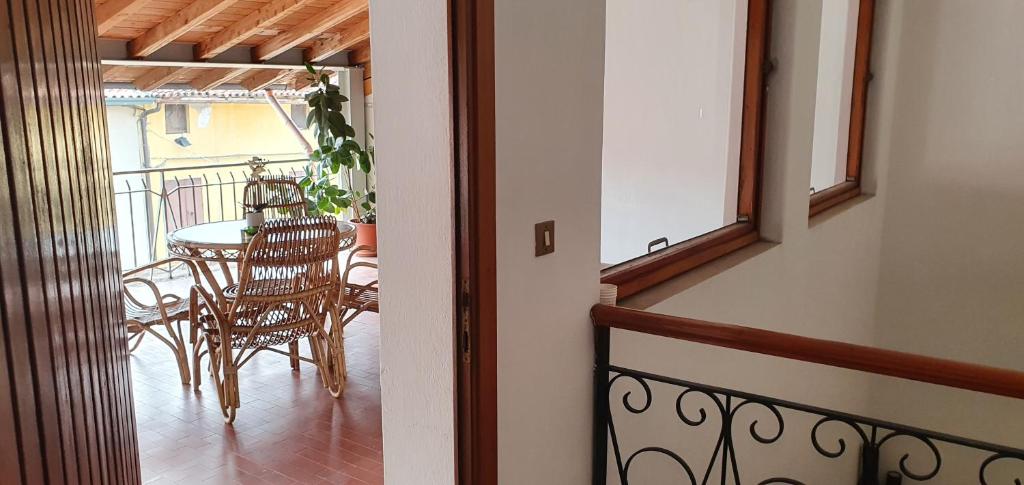 Un lugar para sentarse en Le Rustiche Foresteria