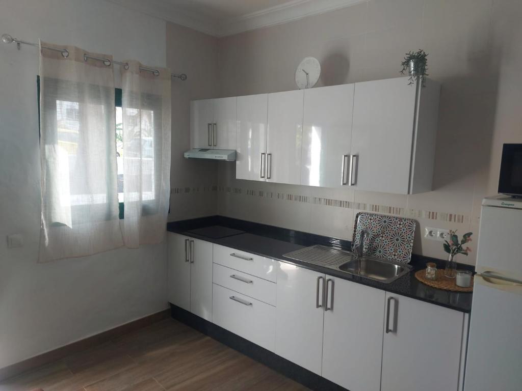 Kuchyň nebo kuchyňský kout v ubytování Casa Cecilia