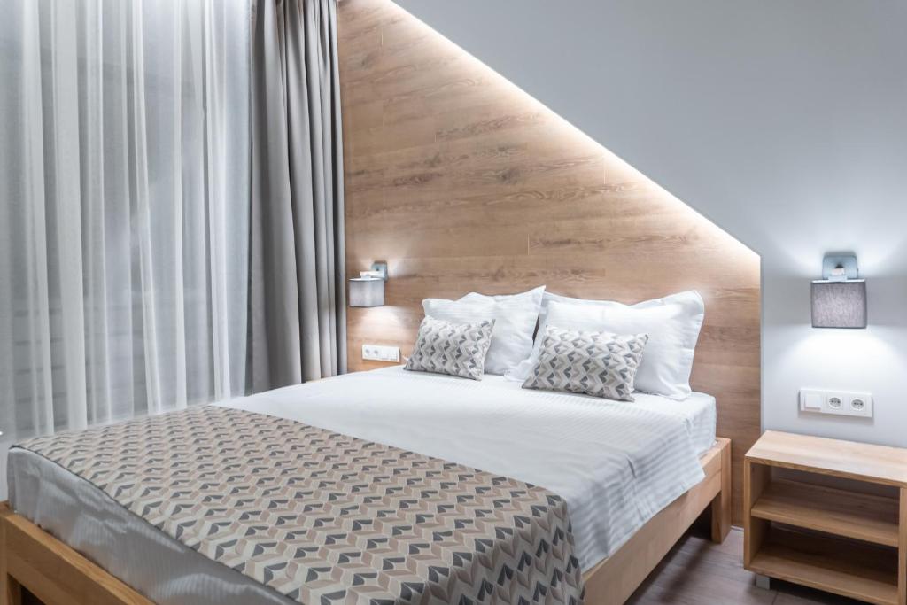 Postel nebo postele na pokoji v ubytování Gogi Resort
