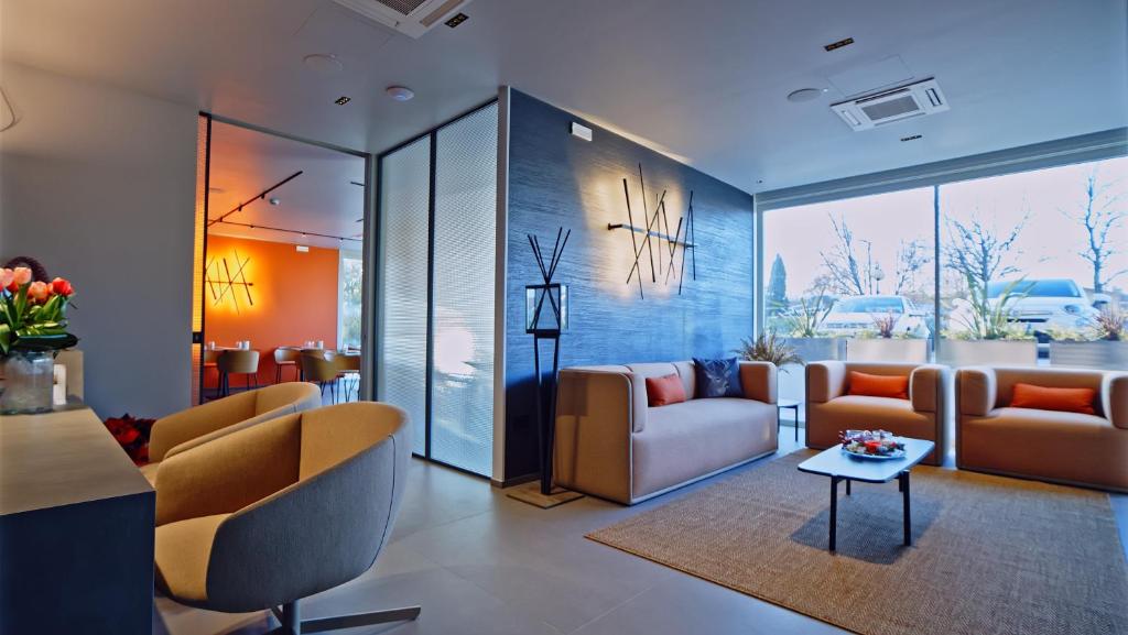 Posezení v ubytování Hotel Cristal