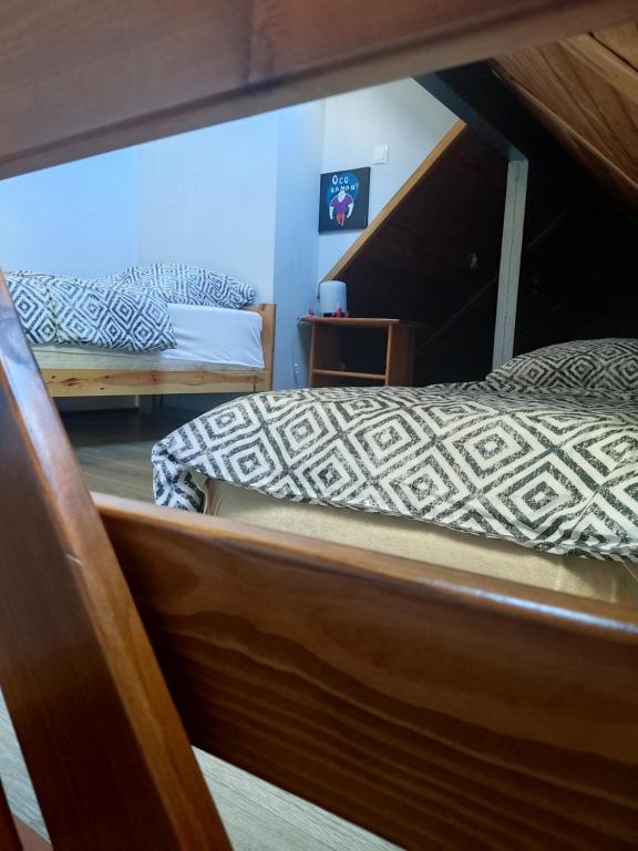 Posteľ alebo postele v izbe v ubytovaní Mieszkanie / Apartament centrum blisko szlaków i wyciągów !!!