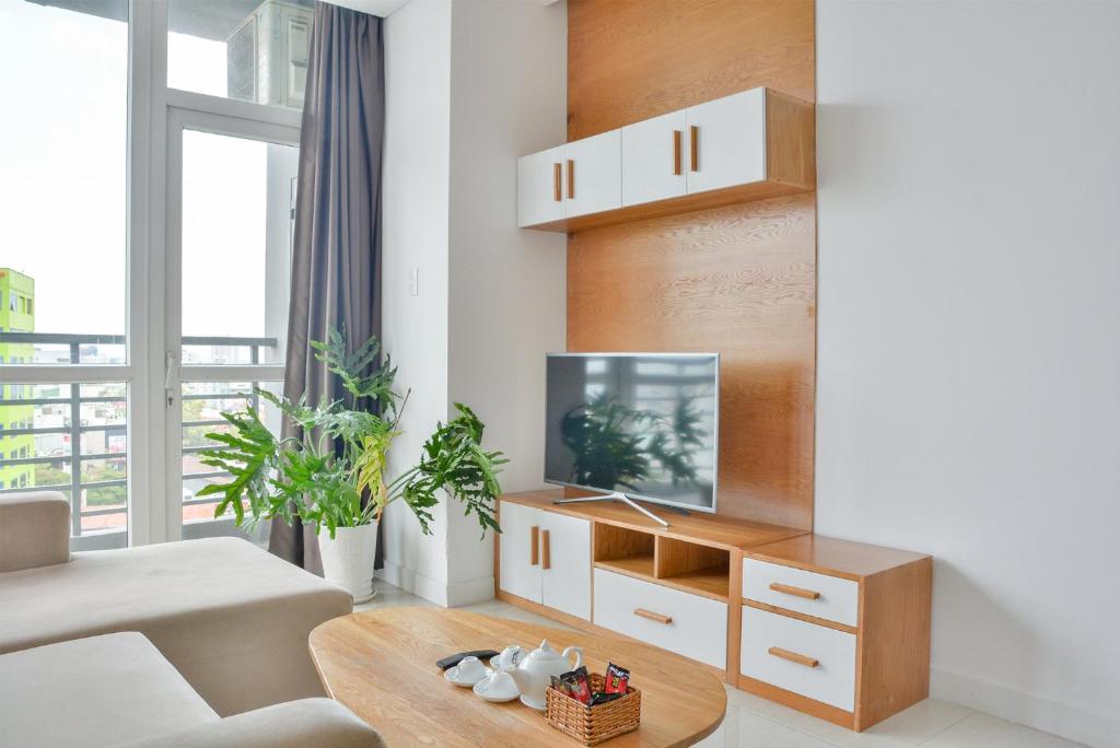 Ben Thanh - Luxury Serviced Apartments - 带阳台的公寓