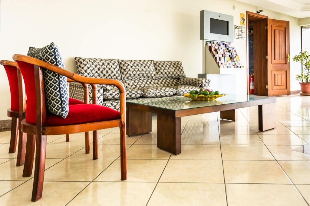 Posezení v ubytování Hotel Verdemar