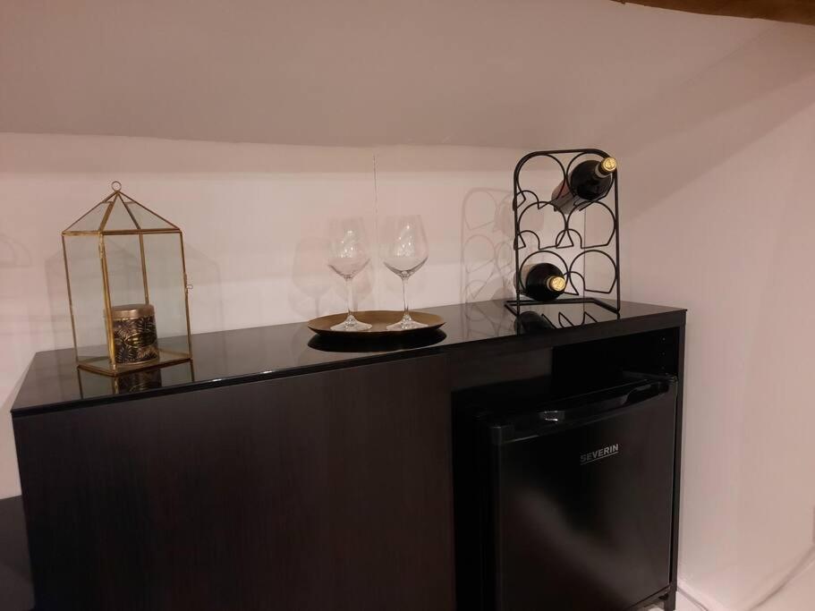 Kuchyň nebo kuchyňský kout v ubytování Luxury Room La Terrazza sul Lago di Como