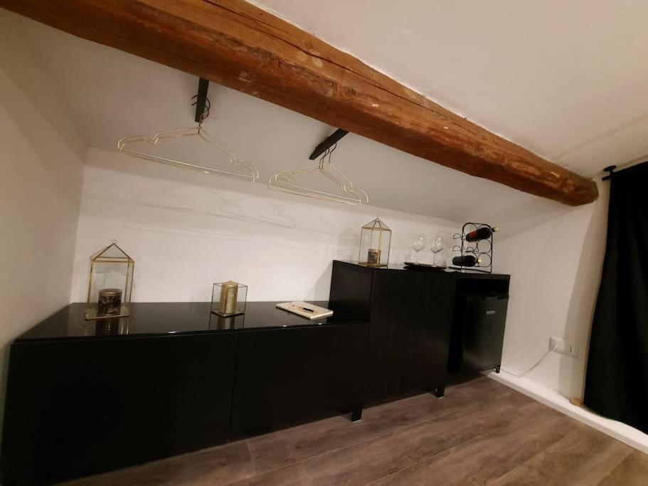Kuchyň nebo kuchyňský kout v ubytování Luxury Room La Terrazza sul Lago di Como