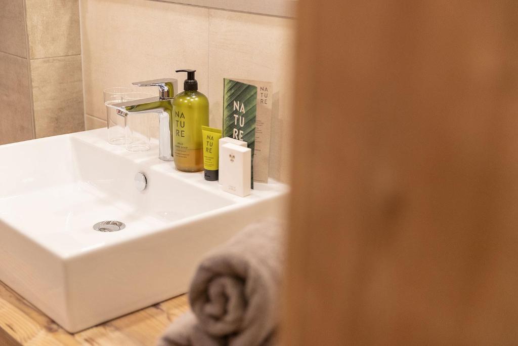 Vannituba majutusasutuses Haus Kreidl