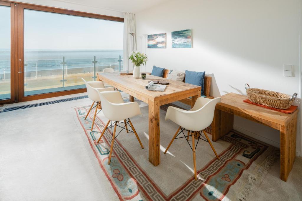 Posezení v ubytování Kaiserblick Norderney