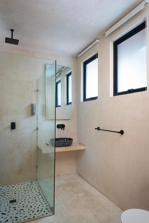Koupelna v ubytování UJO Condo Boutique
