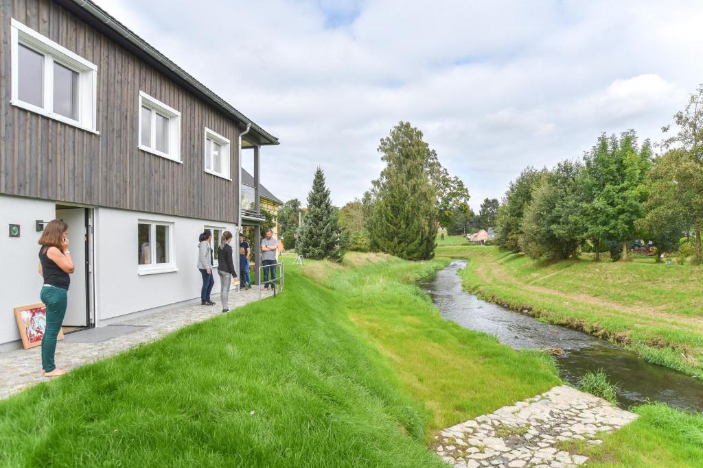 Hosté ubytování Ferienwohnung Spreeblick