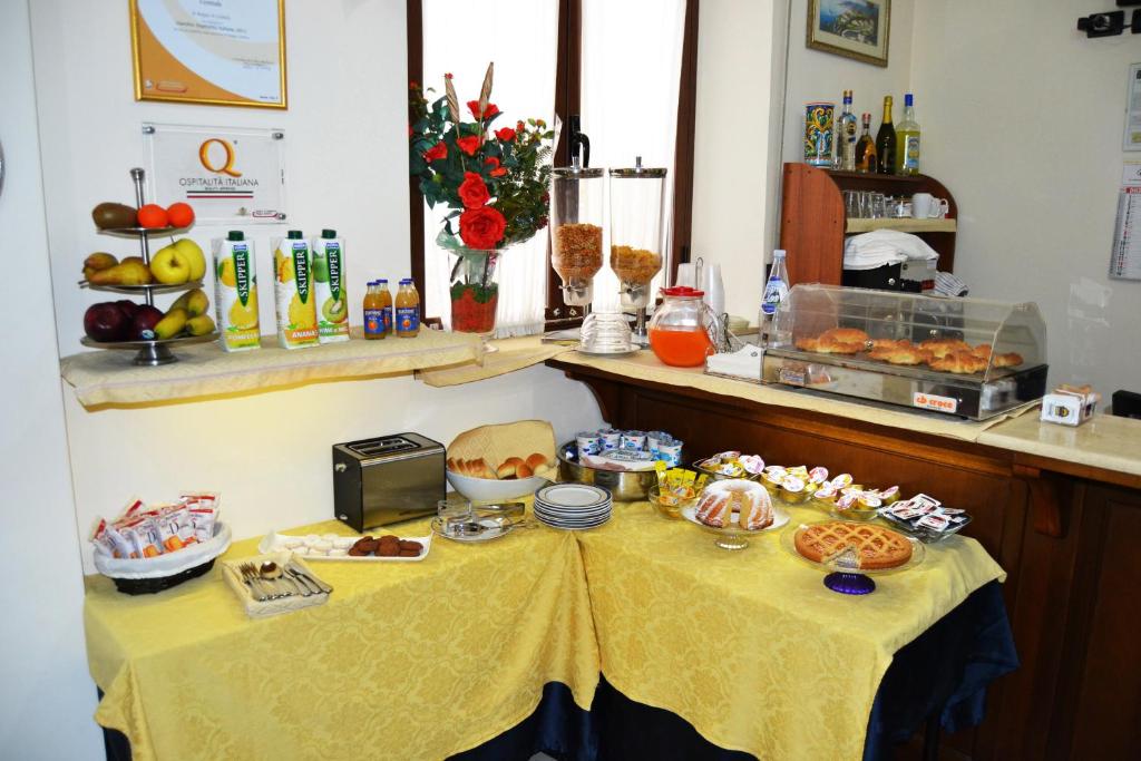 Jídlo v bed and breakfast nebo okolí
