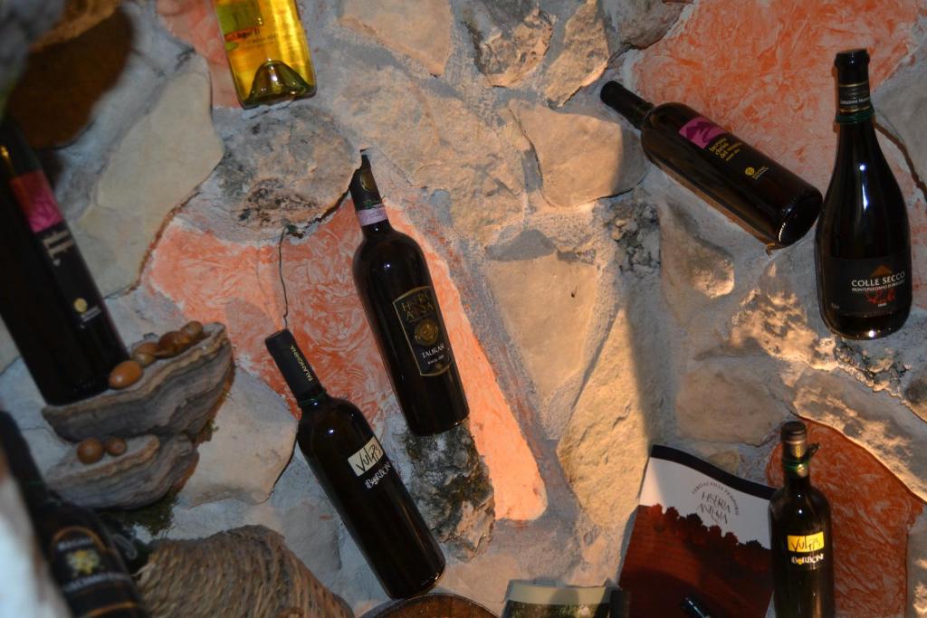 Nápoje v ubytovaní Rifugio Del Pettirosso