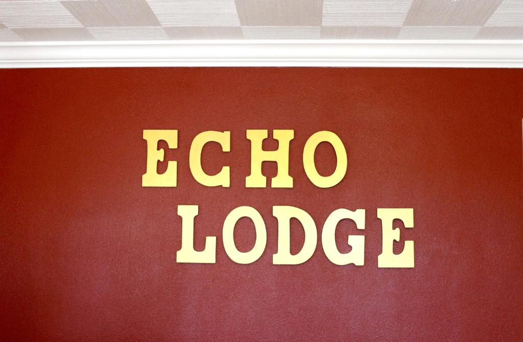 Certifikát, hodnocení, plakát nebo jiný dokument vystavený v ubytování Echo Lodge