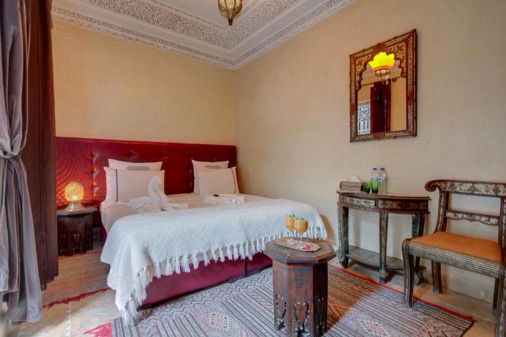 Postel nebo postele na pokoji v ubytování Samira Group & Spa