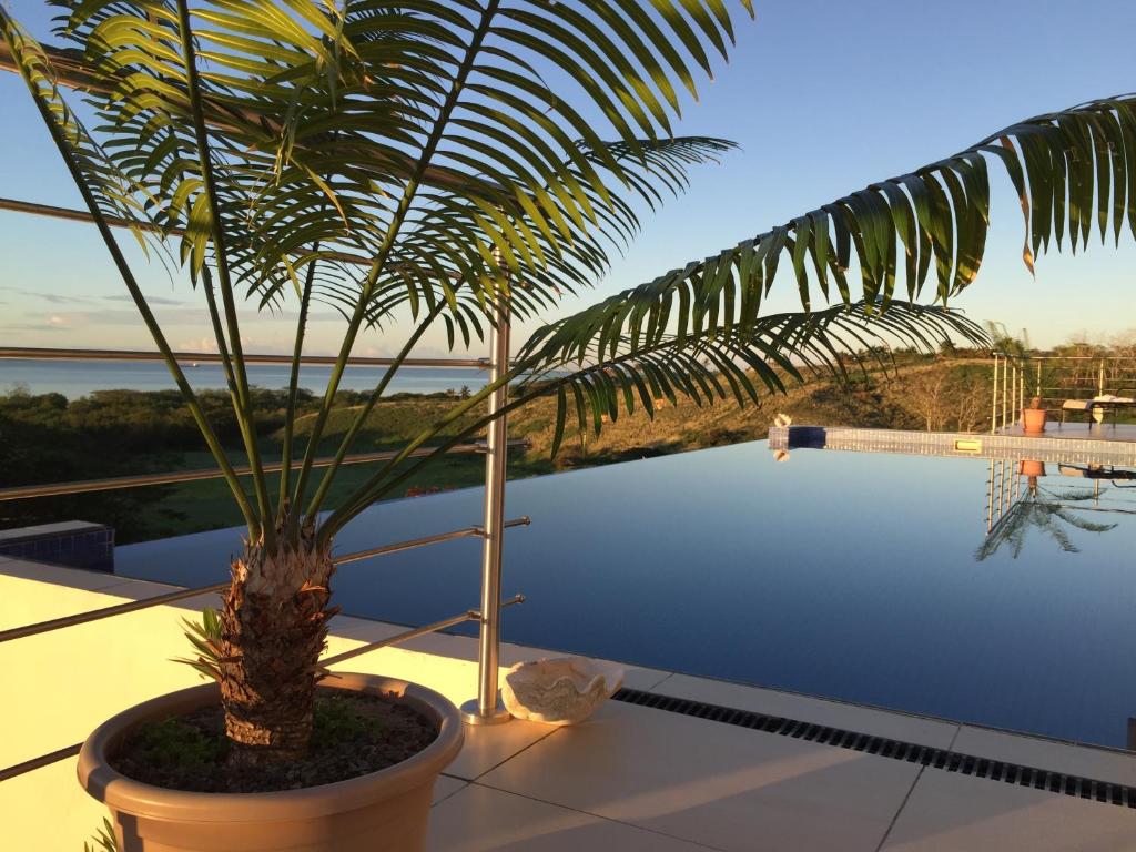 Bazén v ubytování Sapphire Bay Fiji nebo v jeho okolí