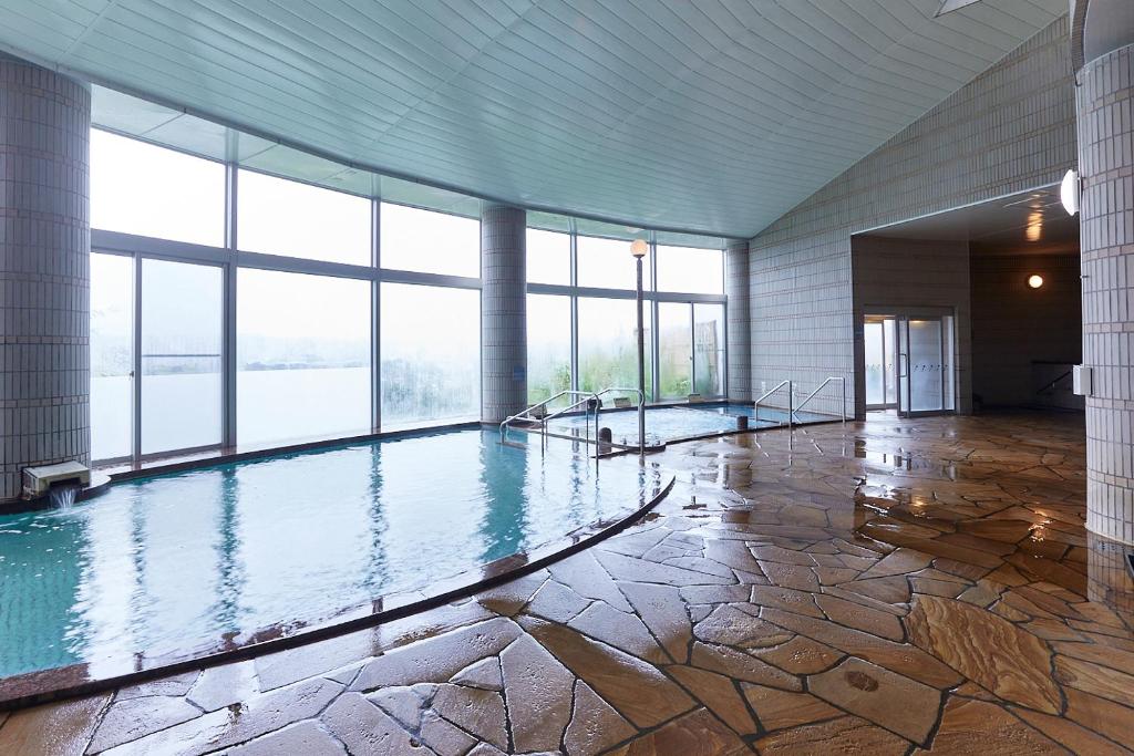Bazén v ubytování KAMENOI HOTEL Ichinoseki nebo v jeho okolí