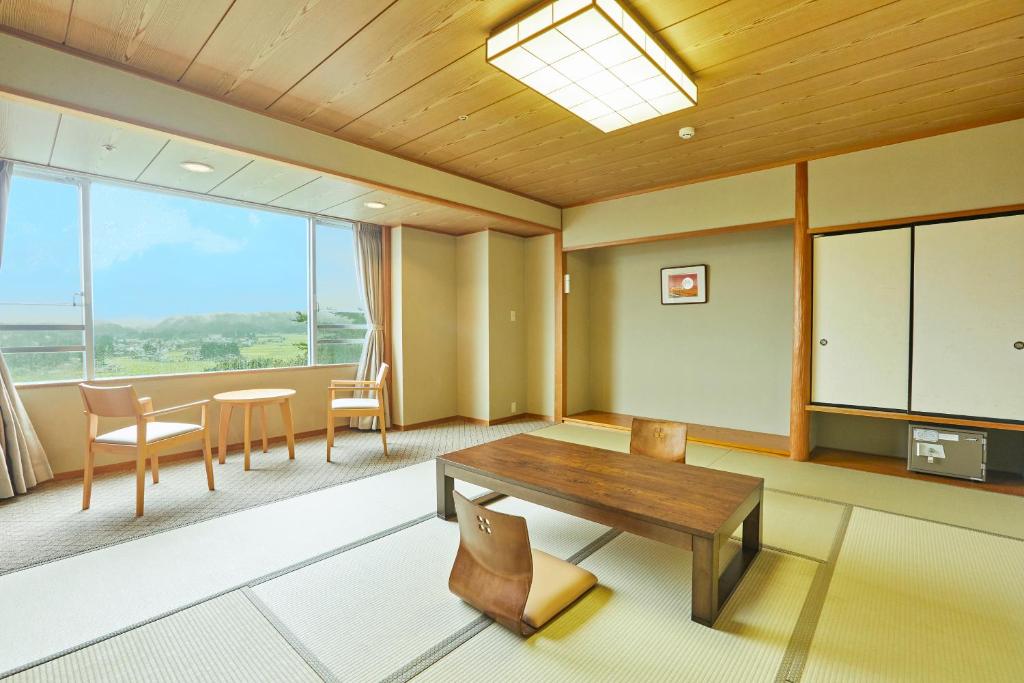 Posezení v ubytování KAMENOI HOTEL Ichinoseki