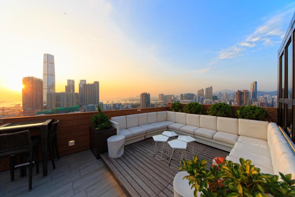 Balkon oz. terasa v nastanitvi Hotel Madera Hong Kong