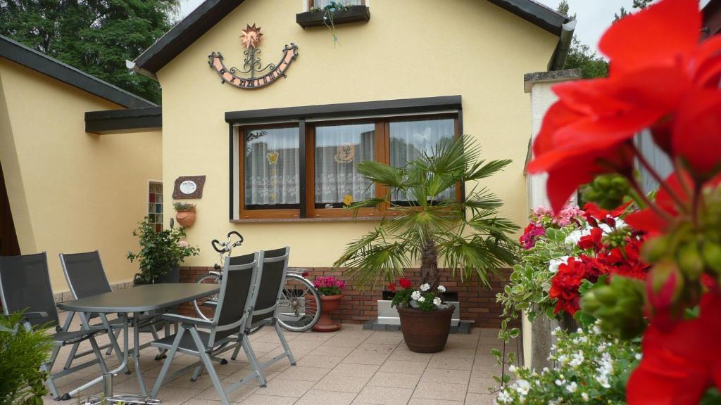Zahrada ubytování Ferienhaus Weber Bad Frankenhausen