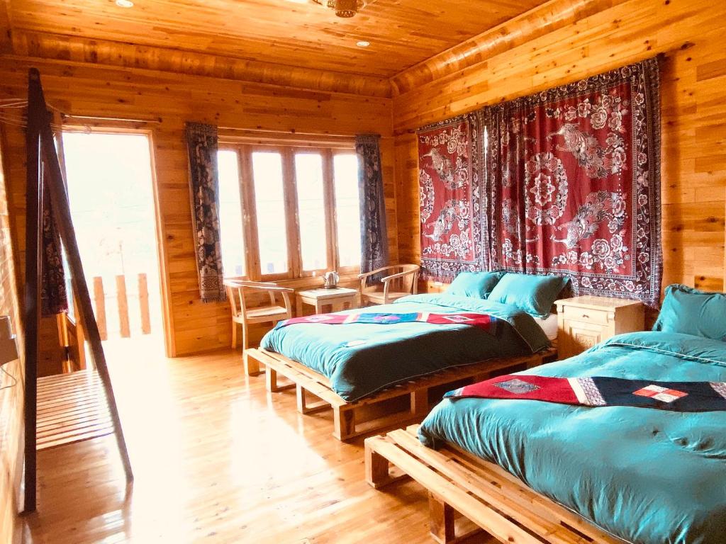 Peace Home - Deluxe Double Or Twin Room With Mountain View
