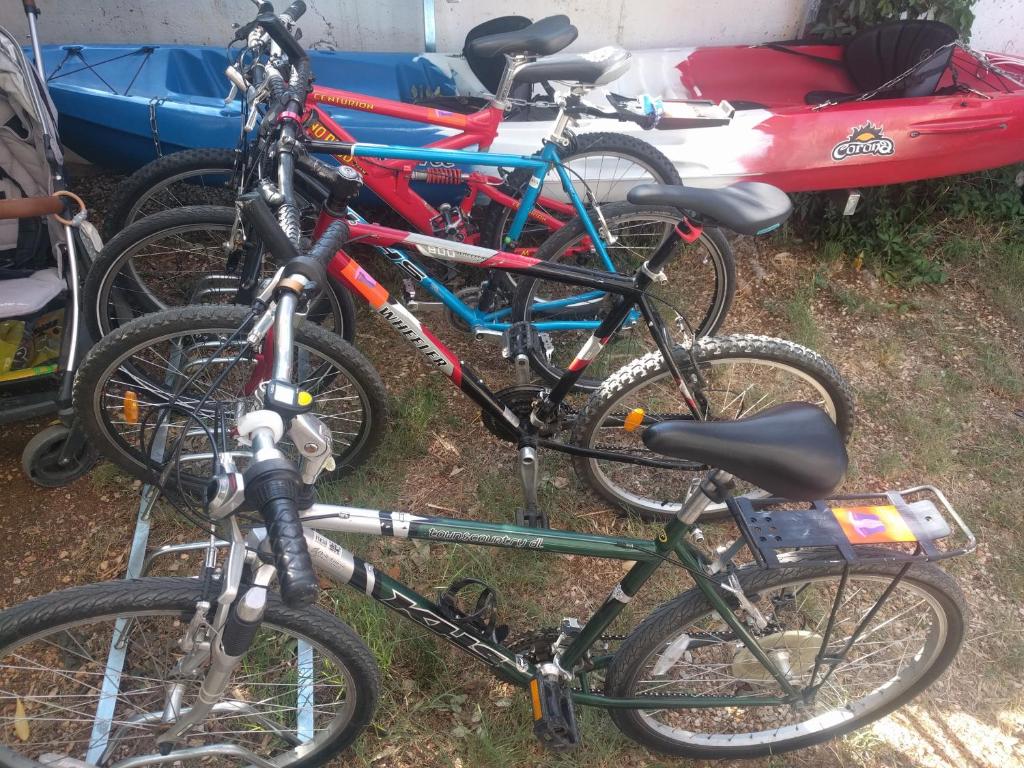 Jazda na bicykli v okolí ubytovania Bosi i Goli