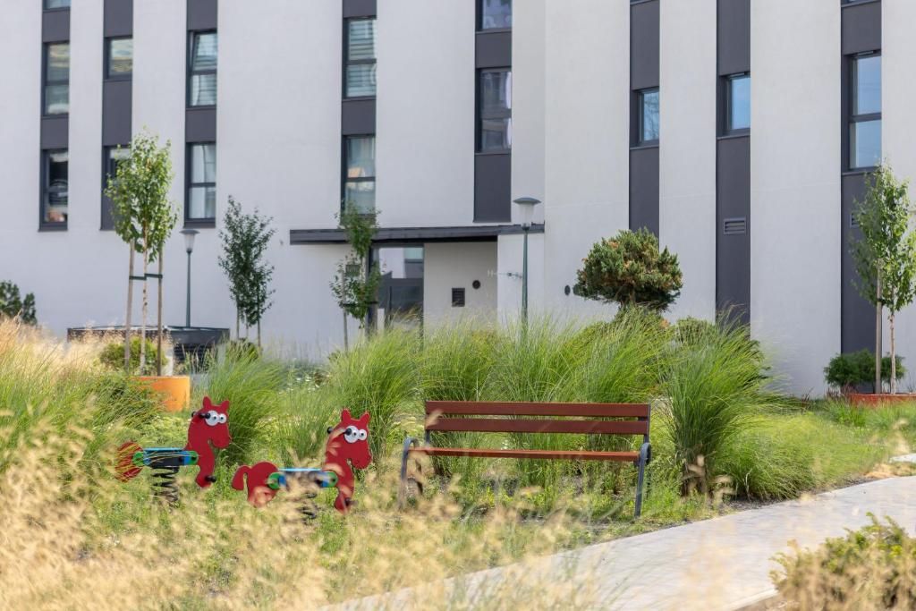 Vonkajšia záhrada v ubytovaní Mogilska Apartments by Renters Prestige