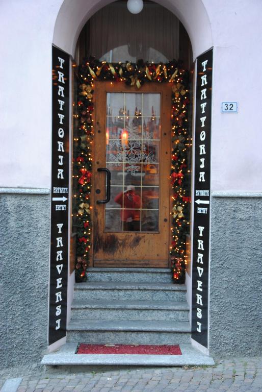 Exteriér alebo vchod do ubytovania Trattoria Traversi