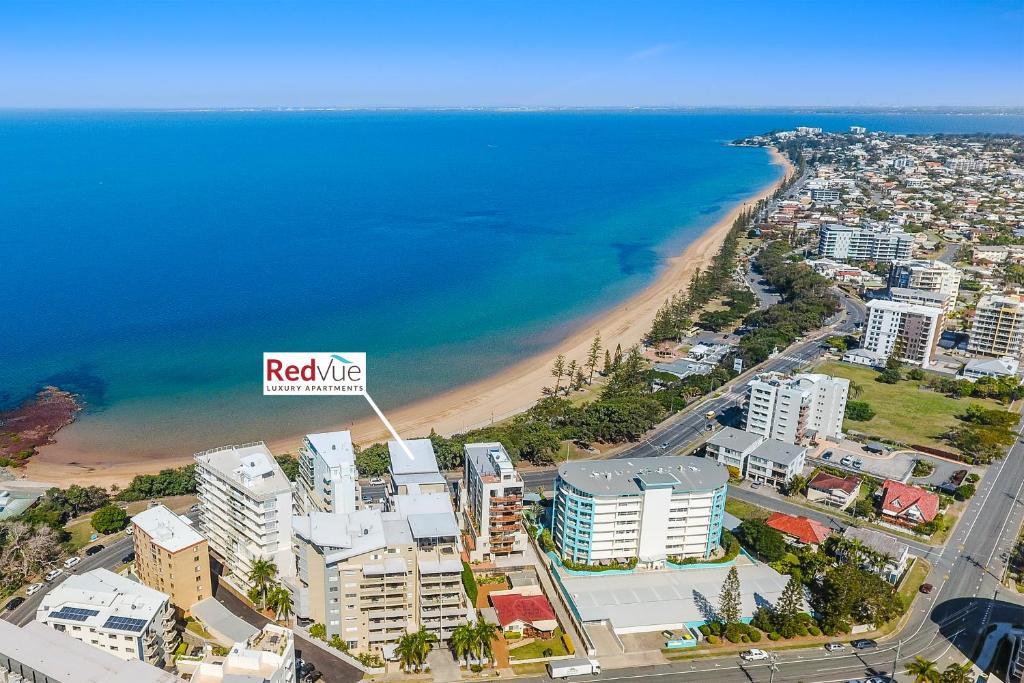 Nespecifikovaný výhled na moře nebo výhled na moře při pohledu z aparthotelu