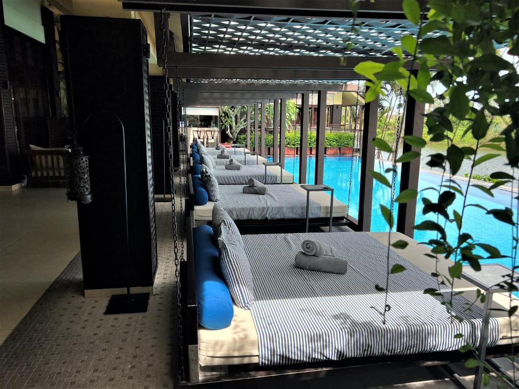 Bazén v ubytování THE BLOSSOM RESORT ISLAND DA NANG - Onsen Included nebo v jeho okolí