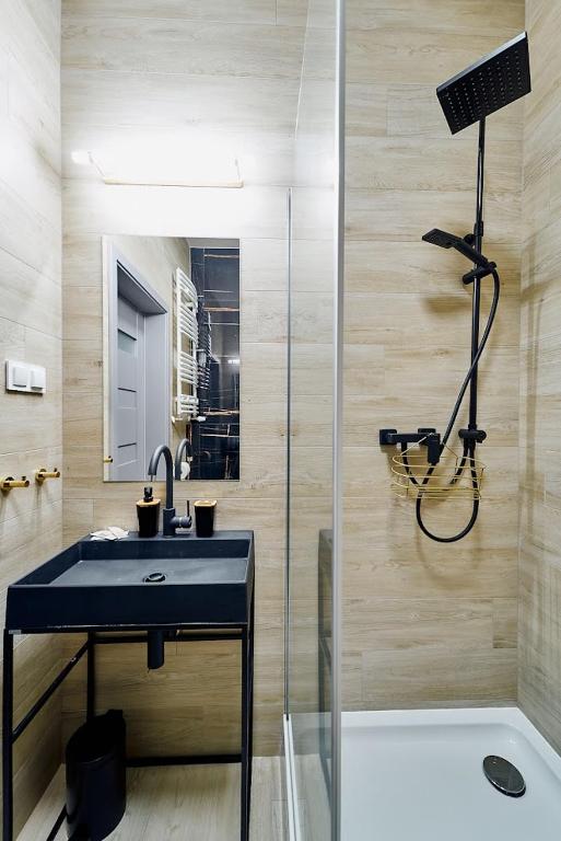 Kúpeľňa v ubytovaní LAGUNA Apartament Polanica Residence 57