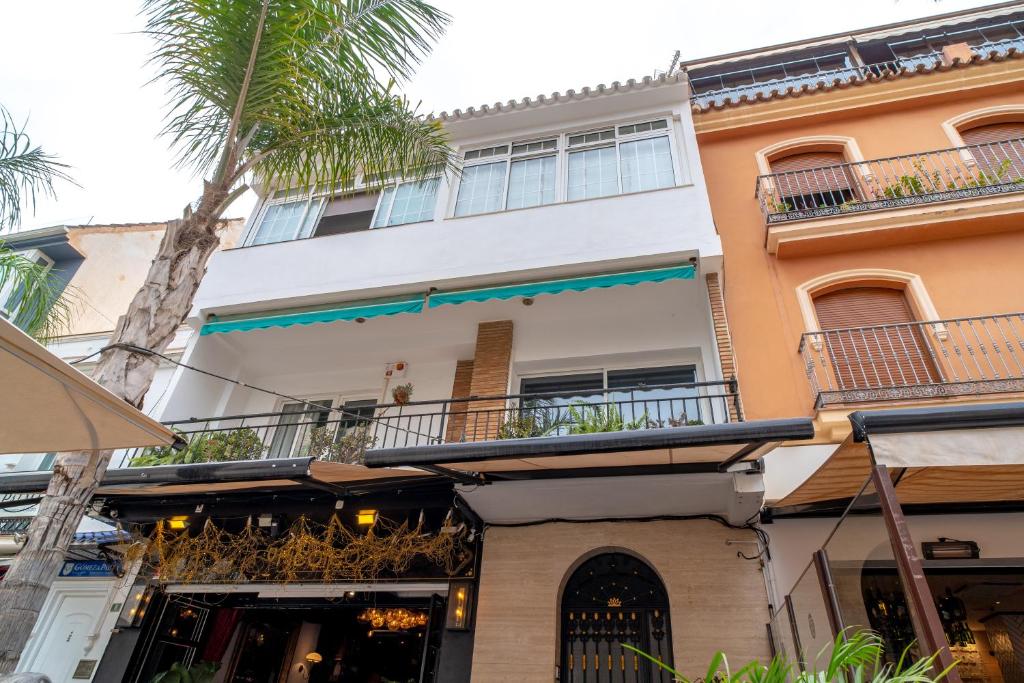 Fotografie z fotogalerie ubytování Acogedor apartamento centro ciudad, 1m playa, Terraza v destinaci Fuengirola