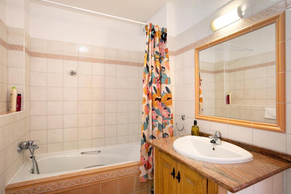 A bathroom at Casa Playa