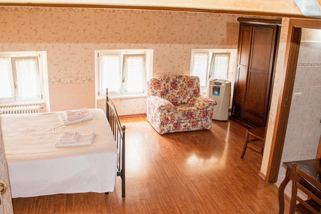 Posezení v ubytování Hotel Capitelli