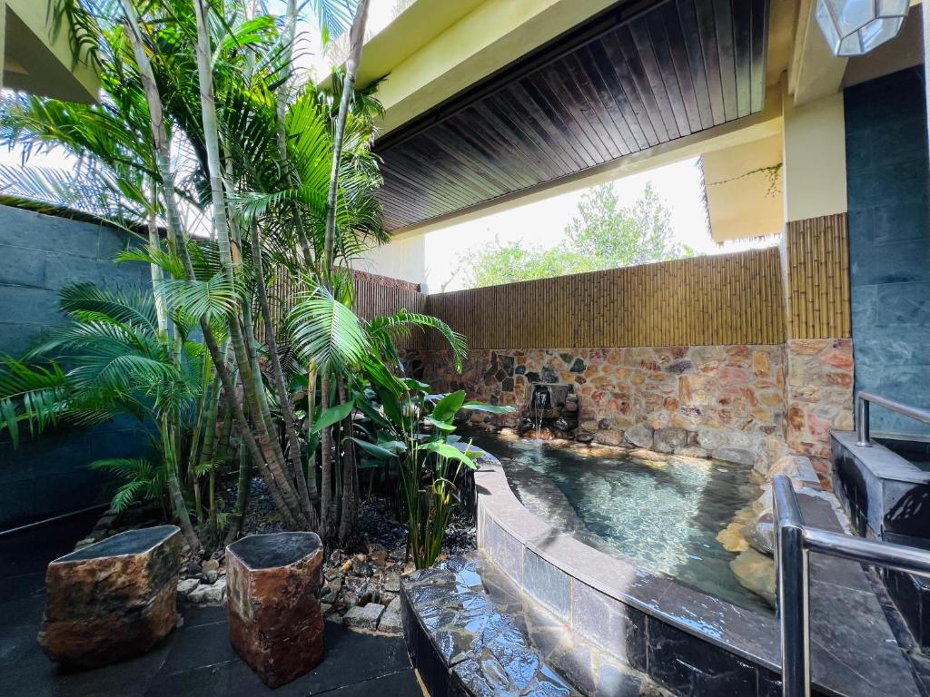 Zahrada ubytování THE BLOSSOM RESORT ISLAND DA NANG - Onsen Included