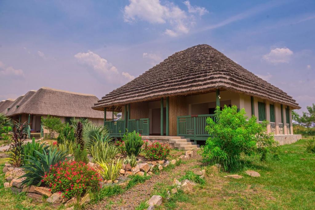 Zahrada ubytování Tilenga Safari Lodge
