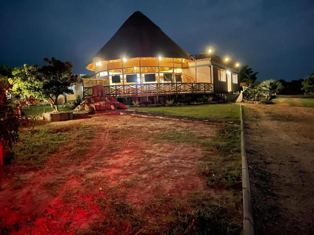 Zahrada ubytování Tilenga Safari Lodge