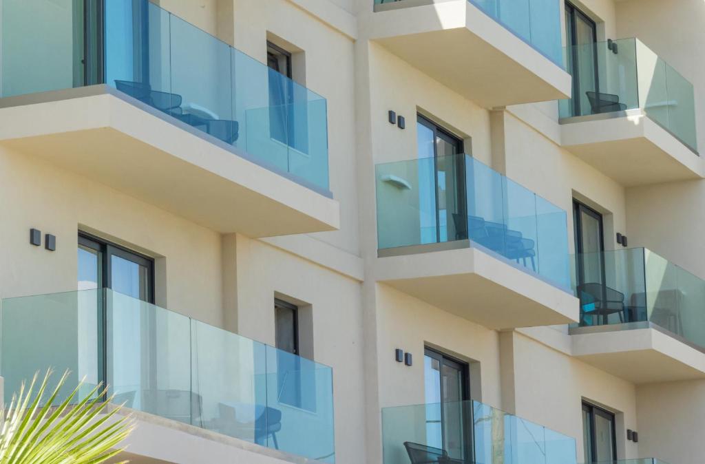 Balkón nebo terasa v ubytování Cabana Blu Hotel & Suites