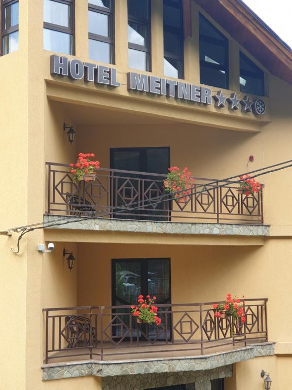 Balkón nebo terasa v ubytování Hotel MEITNER
