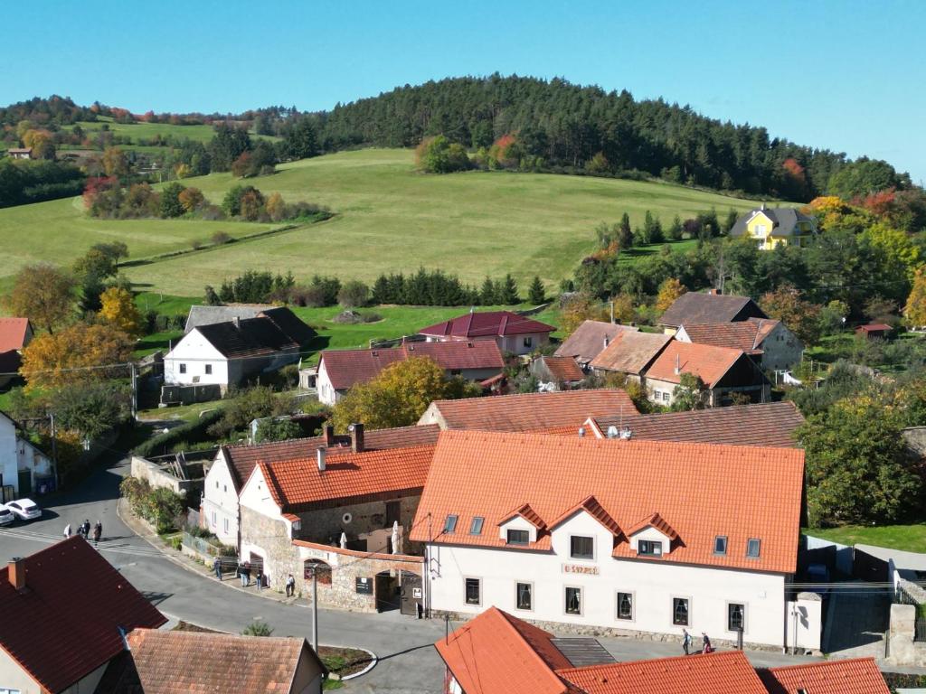 Příroda nedaleko penzionu